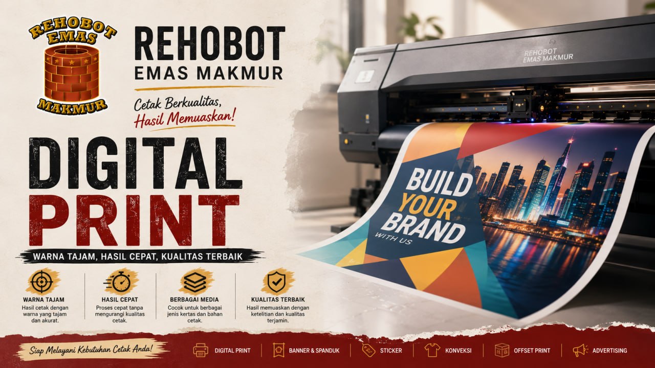 Banner digital print Sinar Anugerah