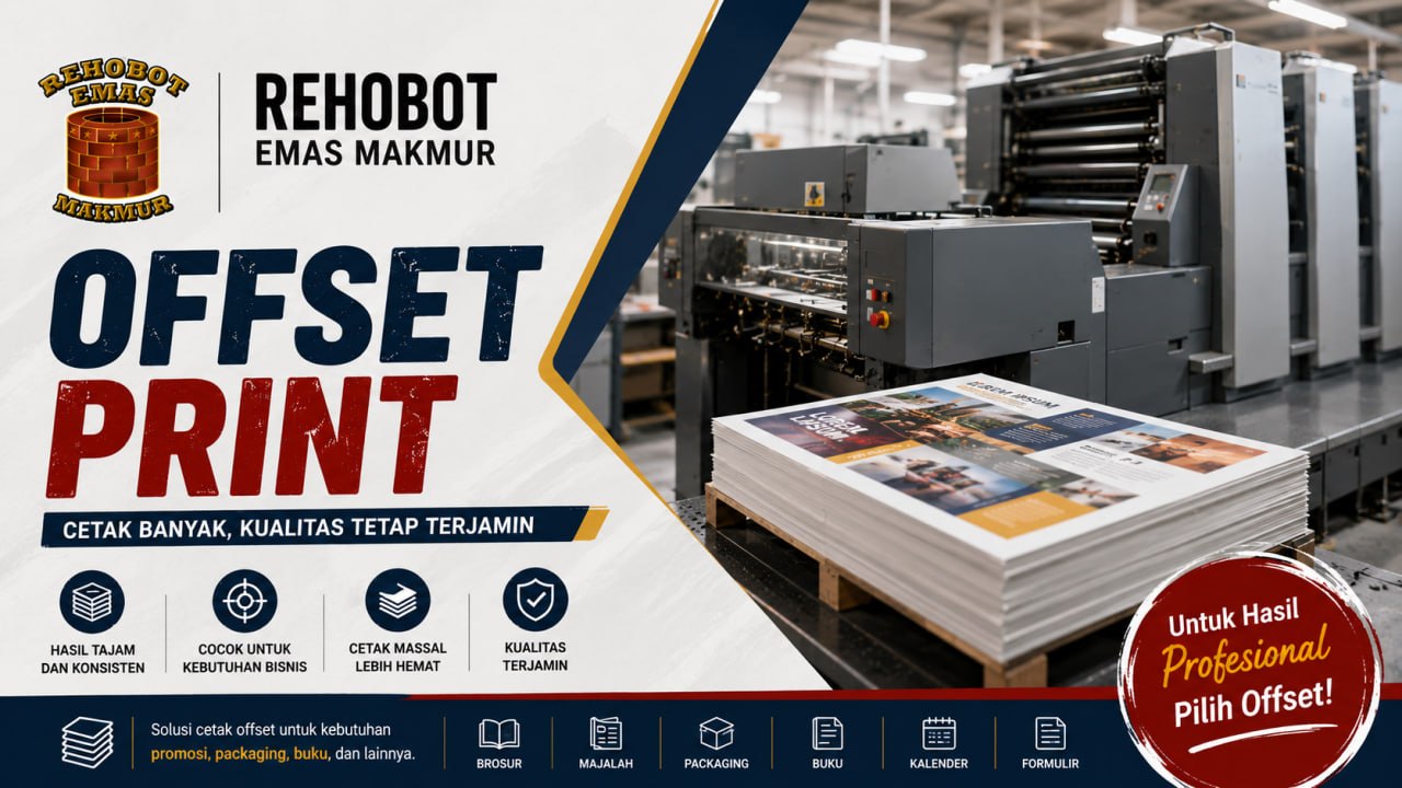 Banner offset print Sinar Anugerah